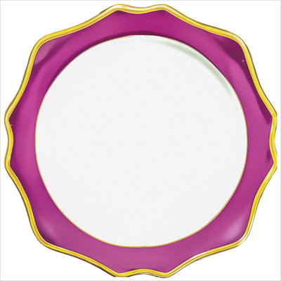 Teller flach 32cm _Sunflower lila__top